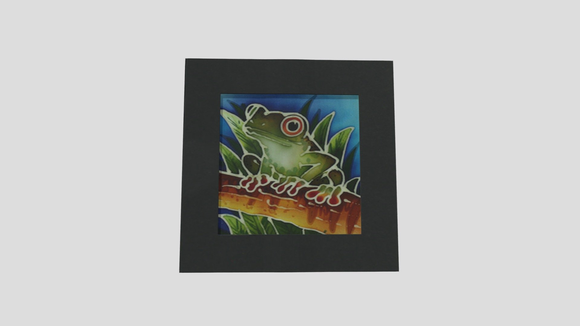 C WORKS-01 Batik Painting Card
