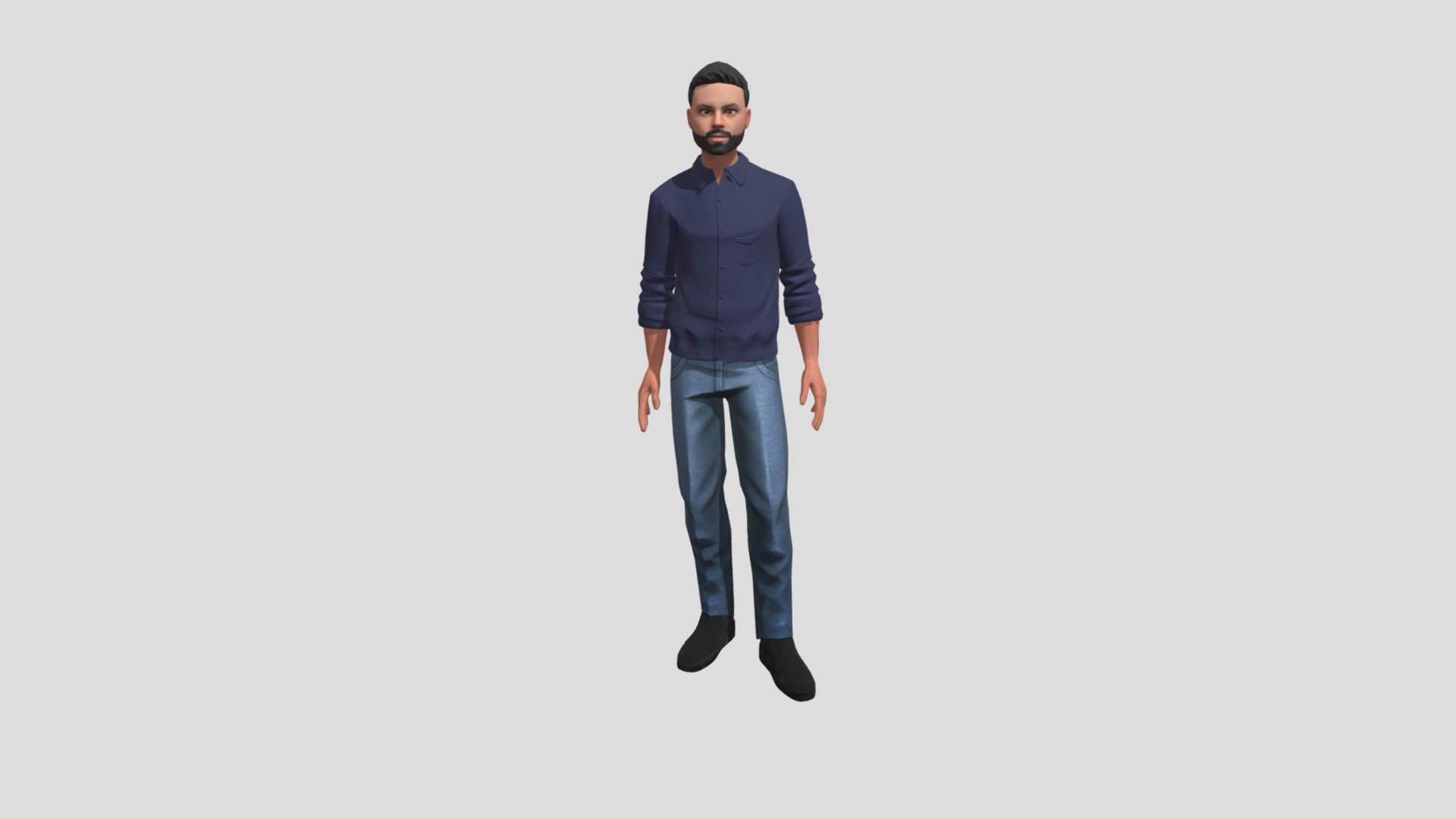 Man Brasilseg - 3D model by iansilvadaher [0ec258e] - Sketchfab