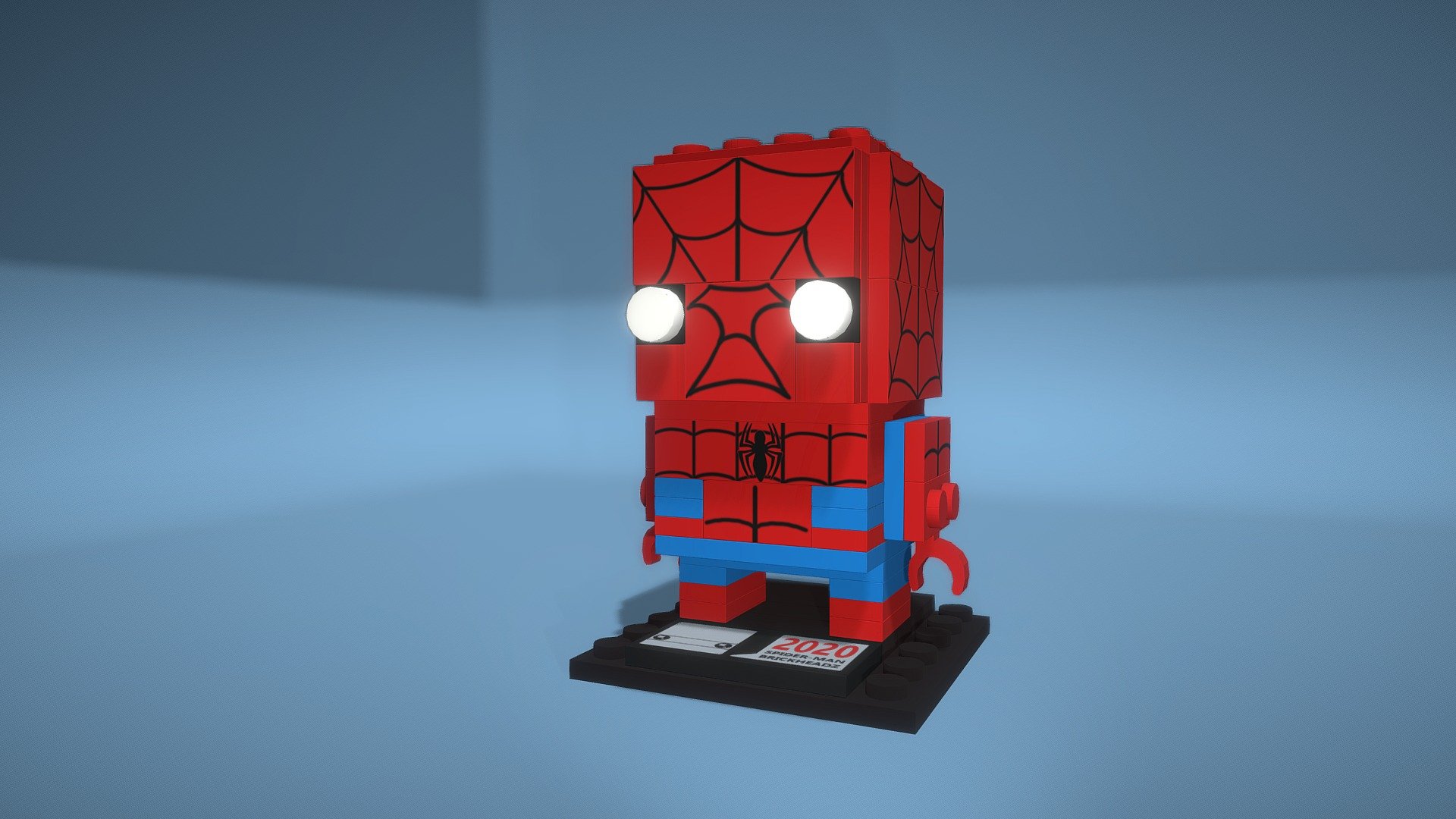 Brick Headz Spiderman