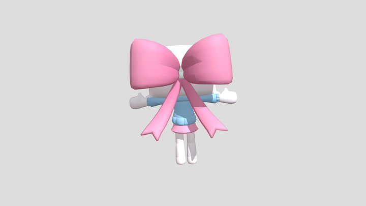 puffin from dandy world 3D Model