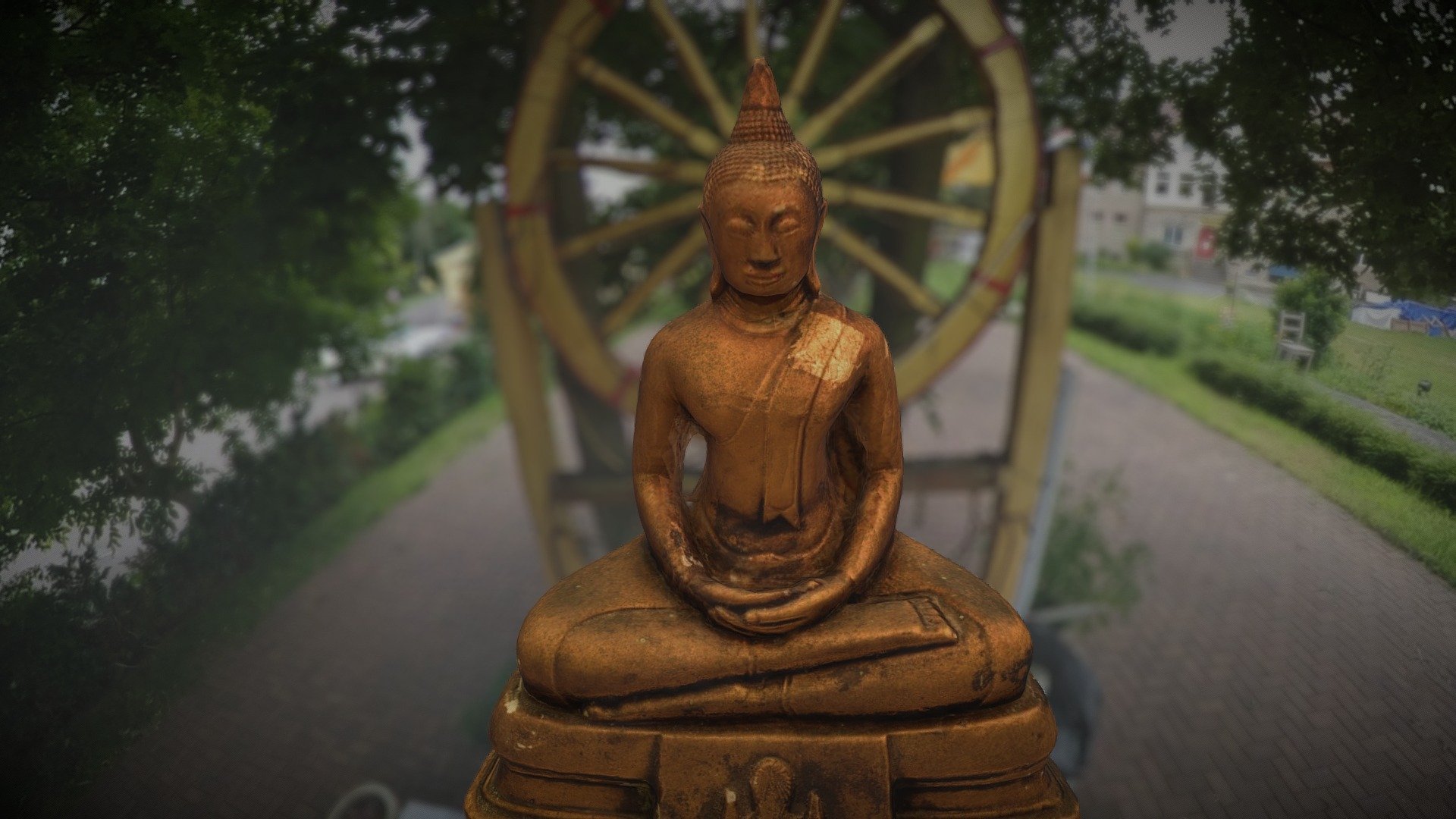 Thai Temple — Sketchfab embed 3D viewer