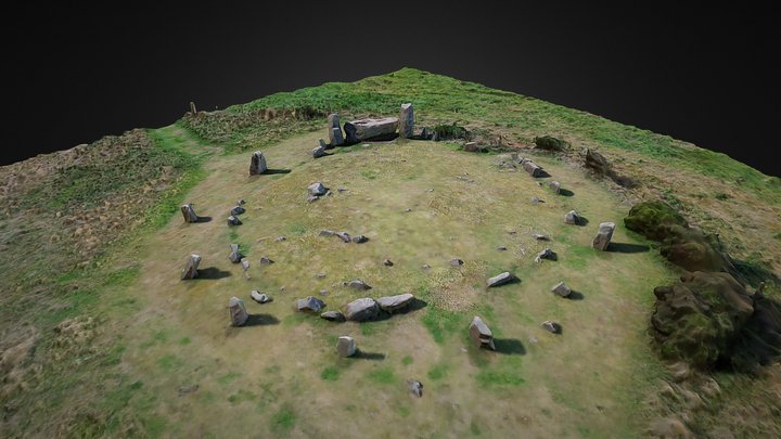 Tomnaverie Stone Circle, Aberdeenshire – Free 3D Model STL