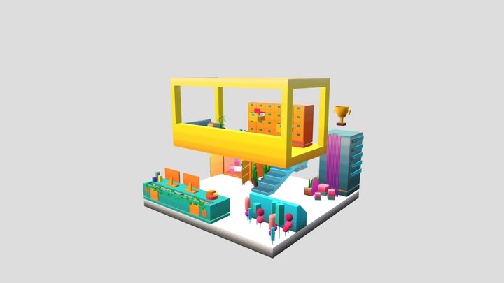 STAND 01 3D Model