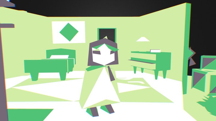 Job Lozenge Diorama 3D Model