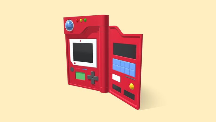 Pokédex 3D Model