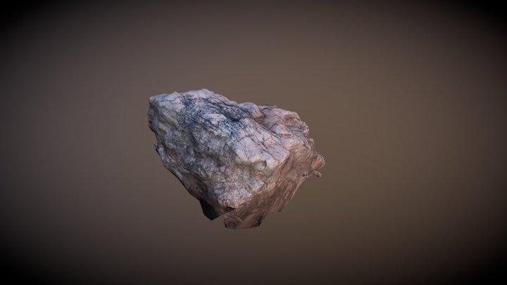 Rock-A (photoscaned) 3D Model