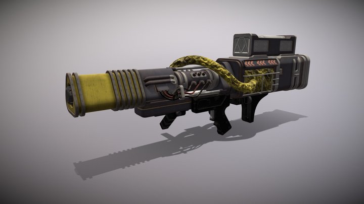 Quasar Cannon 3D Model