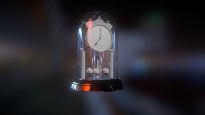 Drehpendeluhr 3D Model