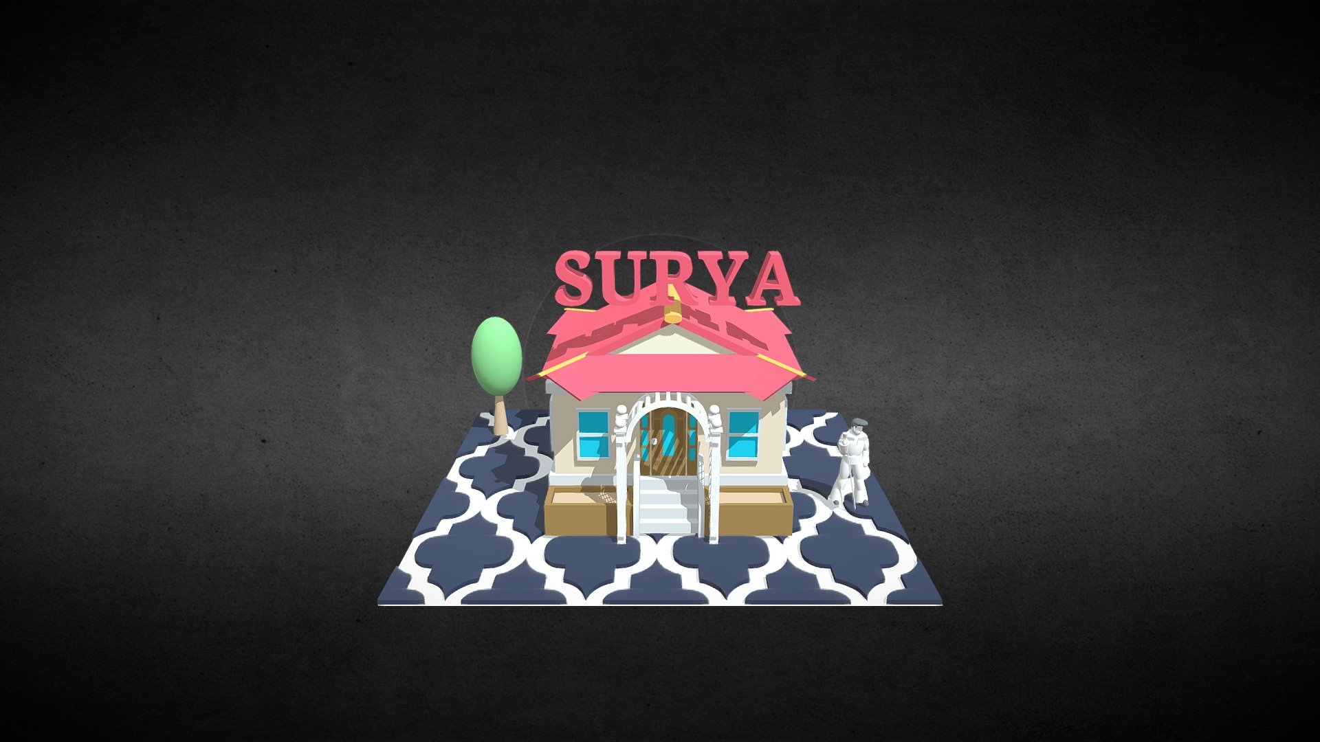 Monster House - Download Free 3D model by sudharsan1229 [0ec6d7e ...