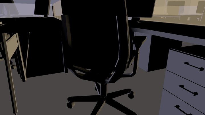 Office Chair 3D Model
