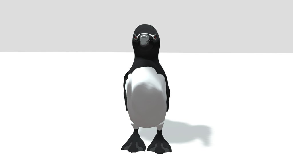 Razorbill 3d model [For my Zootopia Fan Movie]