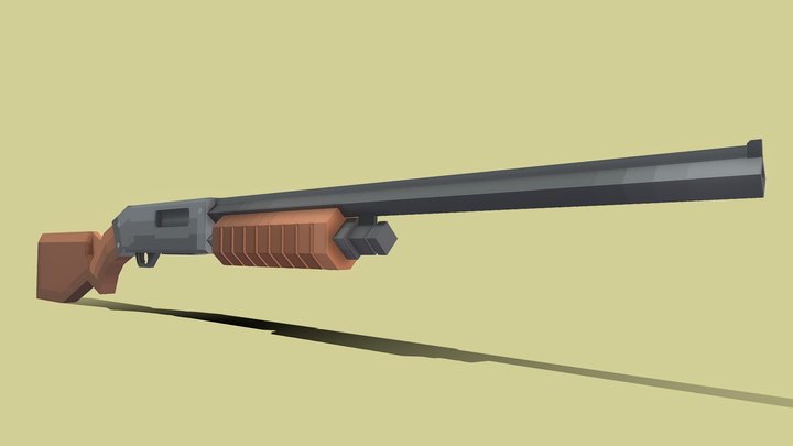 Remington 870 (FREE) 3D Model