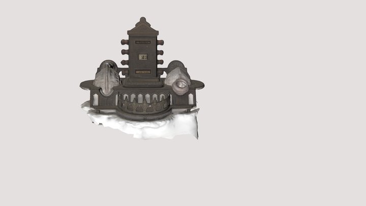 1876 InkWell 3D Model