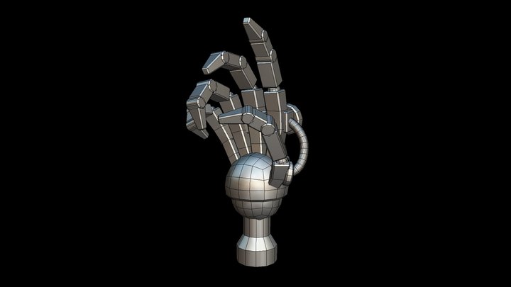 Robo hand 3D Model