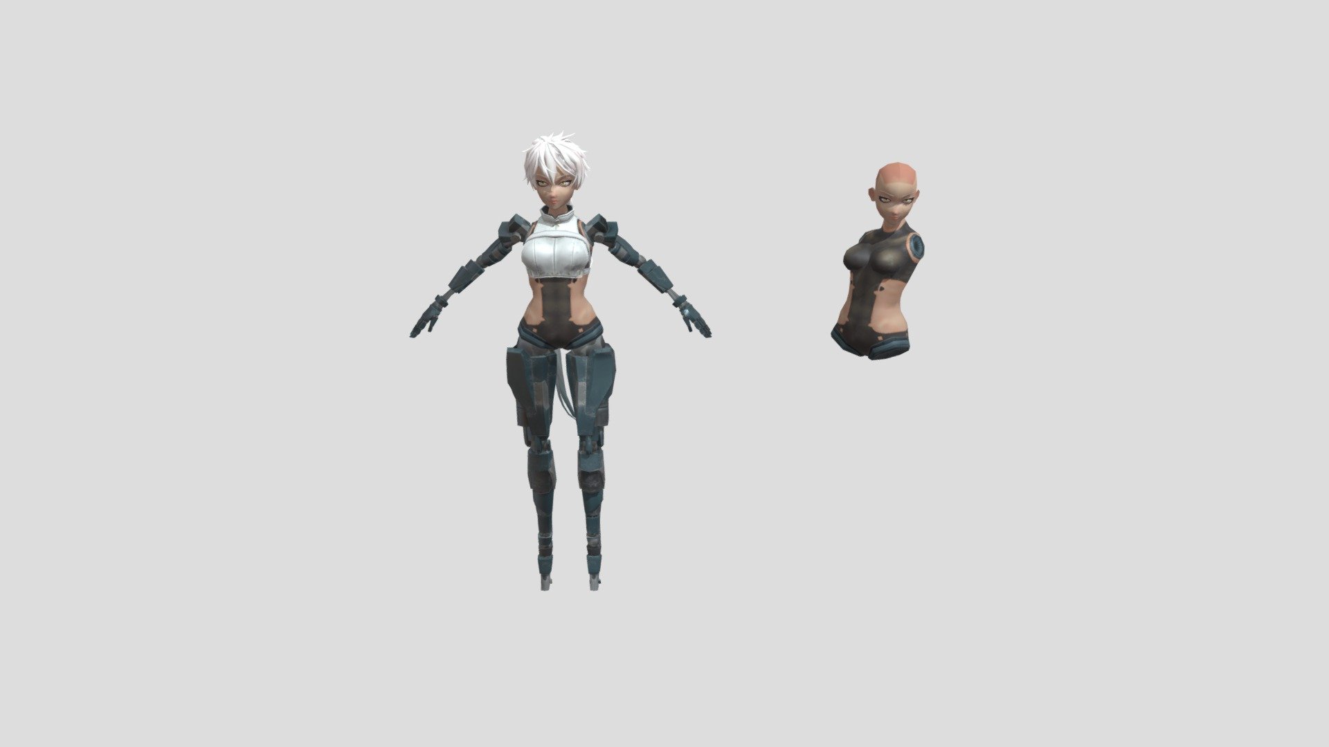 Cyber Girl Download Free 3d Model By Mp123824 Omprakashprajapati2453 0eca1b5 Sketchfab 8319