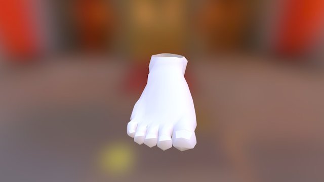 Foot 3D Model