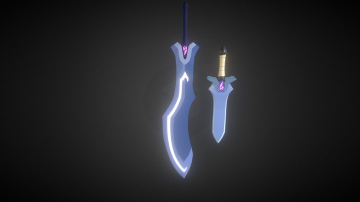 Voltron - Blade of Marmora Sword 3D Model