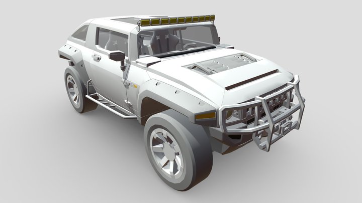 Hummer HX 3D Model