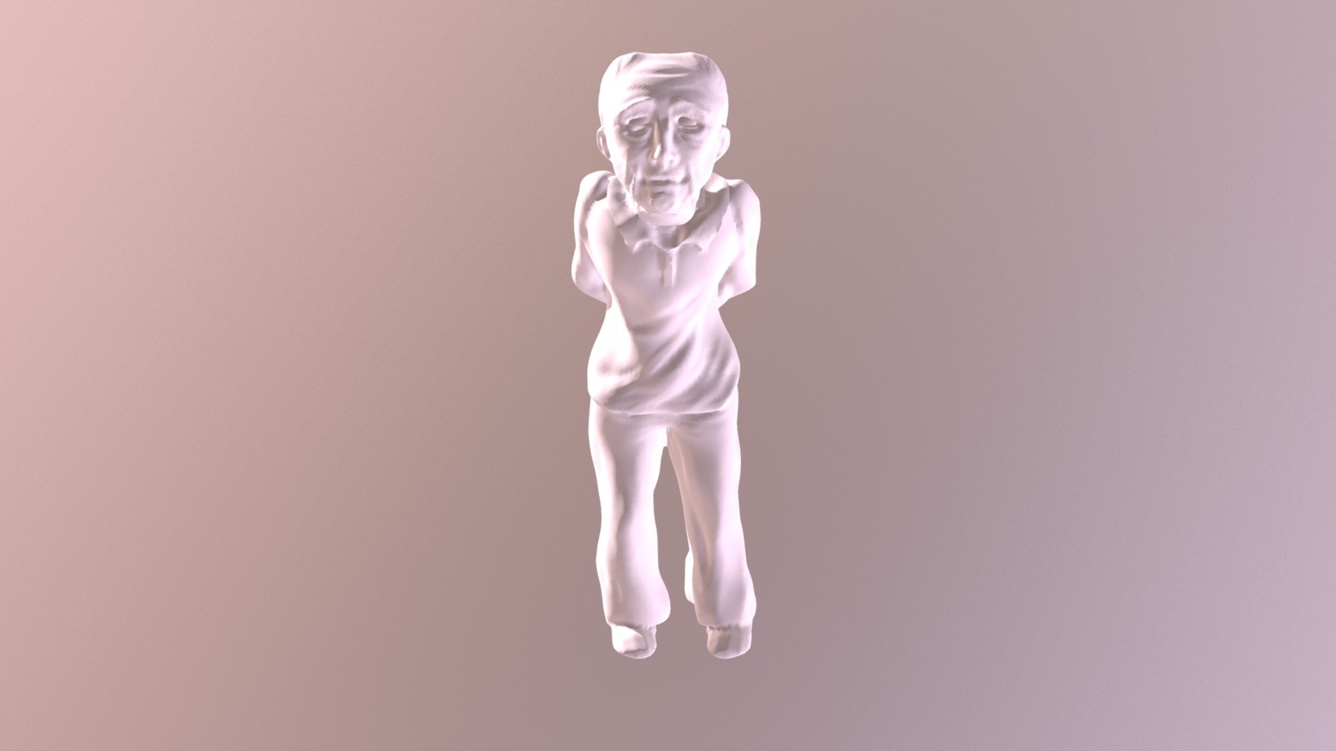 Tranquil Old Man