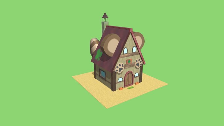 Animal House 3D Model