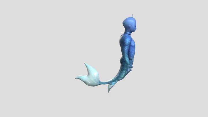 人魚第n個 3D Model