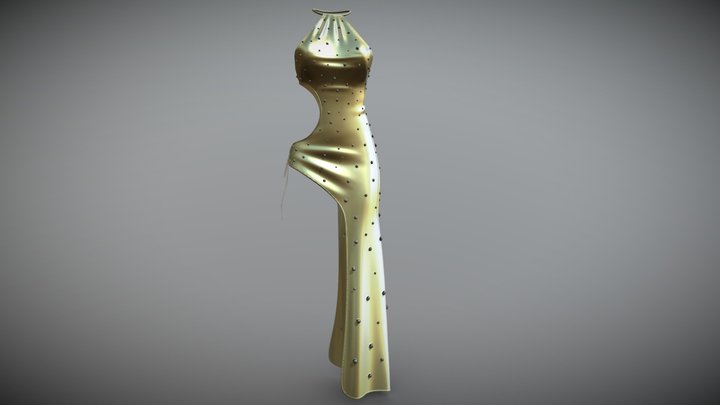 Sukalima - Mesh Dress#051 3D Model