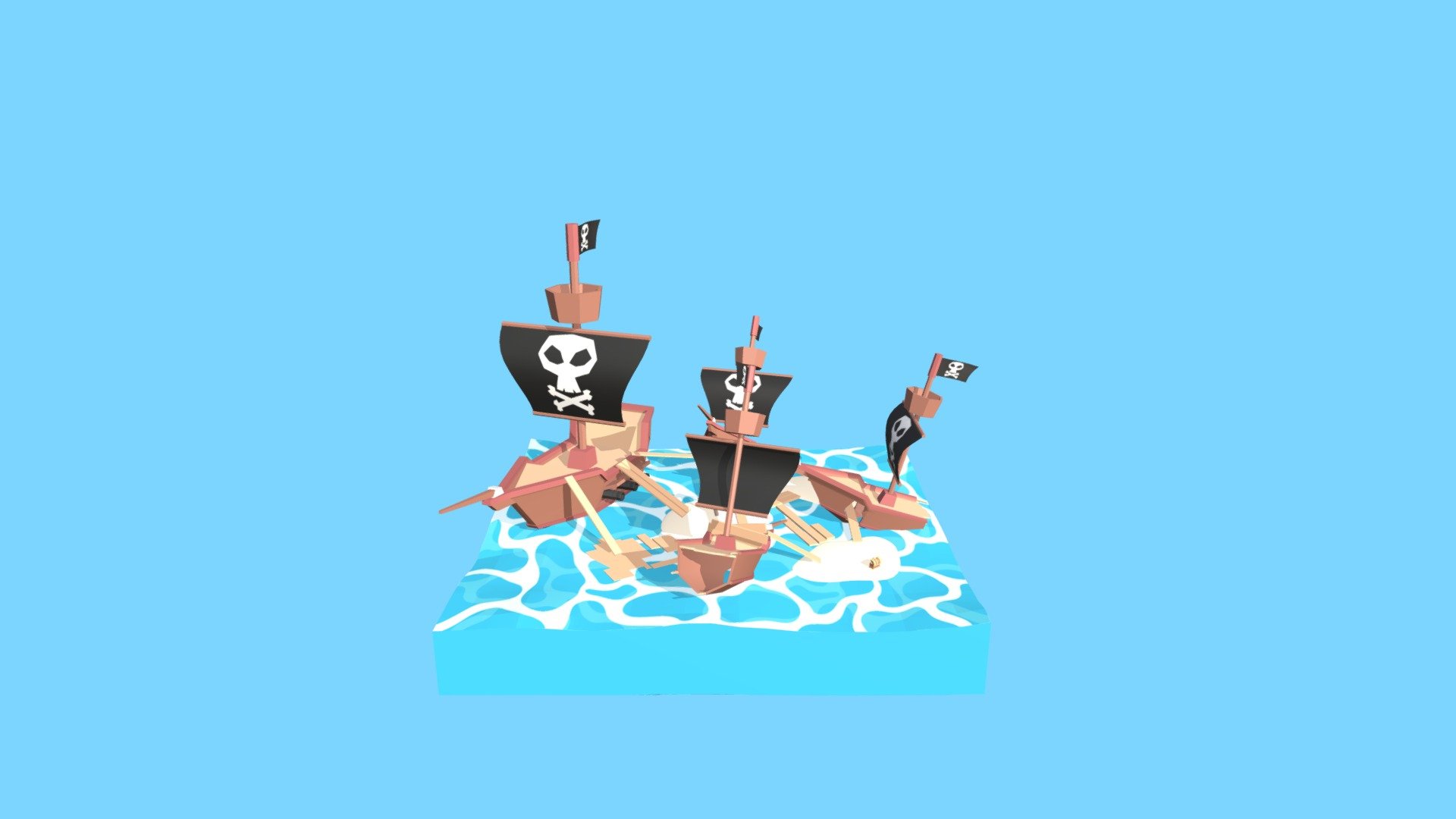 Time Splitters Pirate Environment - Finished