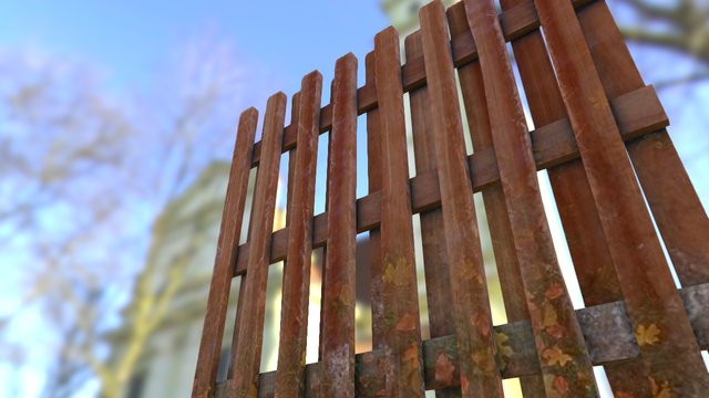 Fence 3D Model
