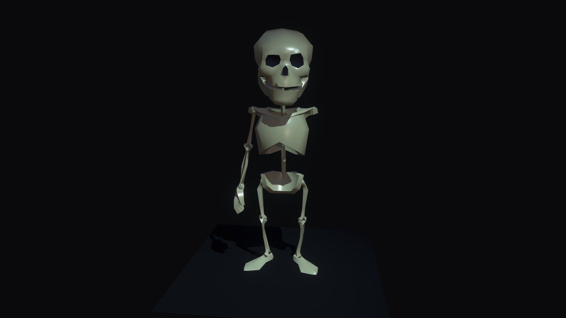 Skeleton WIP - 3D model by Fabi_G (@plasmaernst) [0ecf35b] - Sketchfab