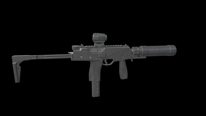 BNT MP9 3D Model