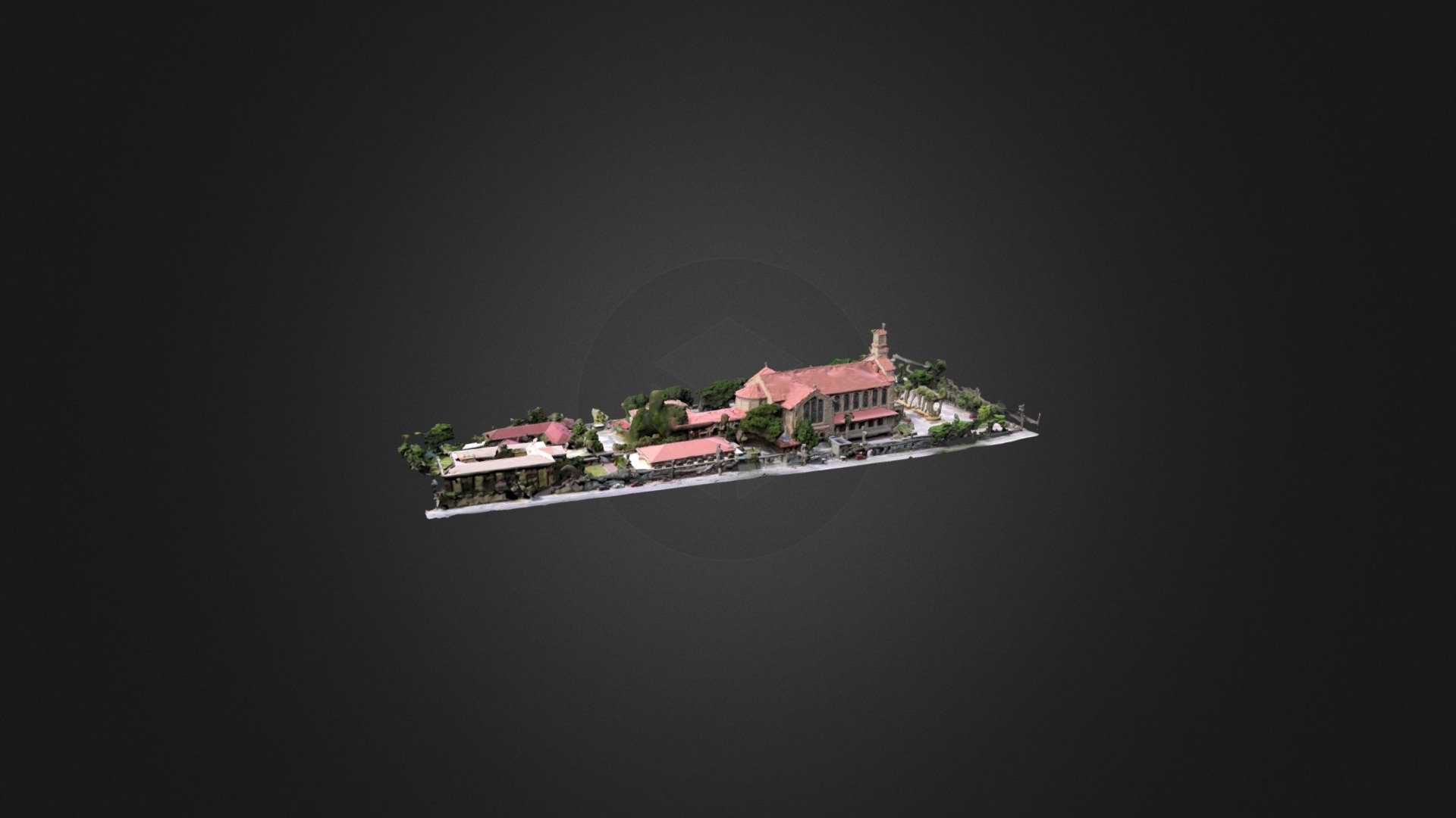 Our Lady of Mount Carmel Shrine - Download Free 3D model by fmnadela ...