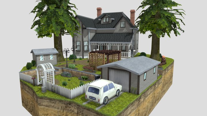 DAE: Grandma House 3D Model