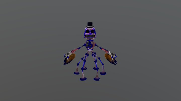 Mascots (ALL of them) fnaf ruin - Download Free 3D model by jakss