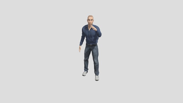Human Model 3D Model