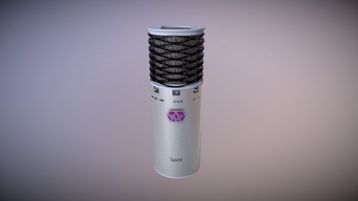 Aston Microphone's "Spirit" 3D Model