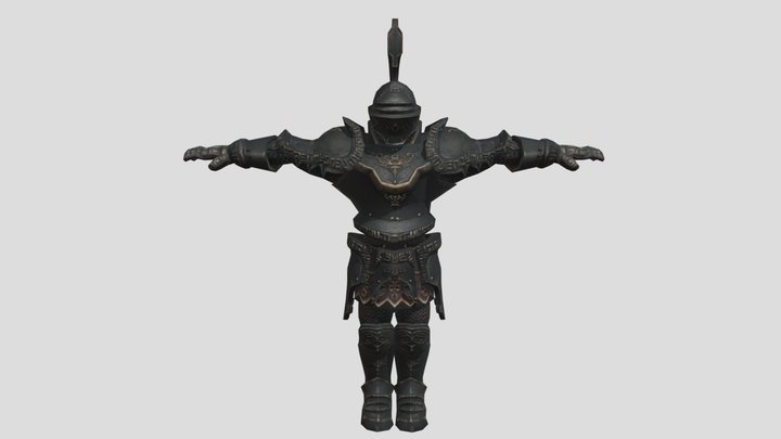 Wii U - Hyrule Warriors - Darknut 3D Model