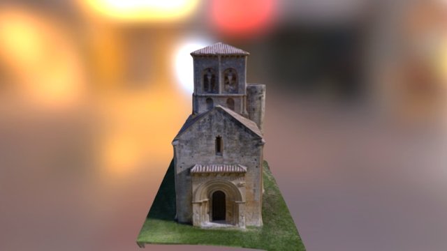Ermita de San Pedro de Tejada 3D Model