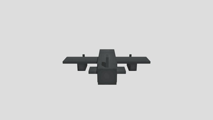 Bomber plane 3D Model