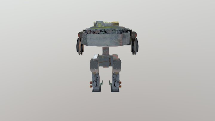 New Mech with textures 3D Model