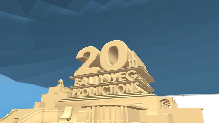 Ballyweg Fox Logo Blender 2.37 3D Model
