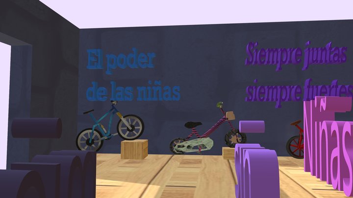 Entorno Niñas Sin miedo 3D Model