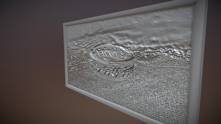 The One Ring - Lithophane Quick Preview 3D Model