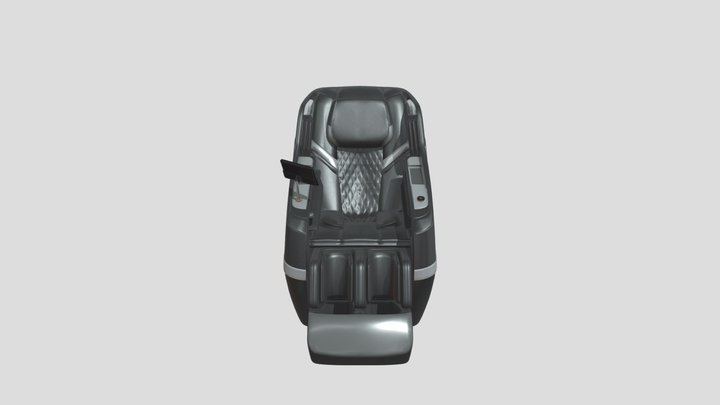 Twinstar-navy-brown- Rebalanse- Massage- Chair 3D Model