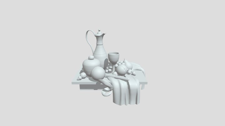 Scene Re-creation - Painting 3D Model