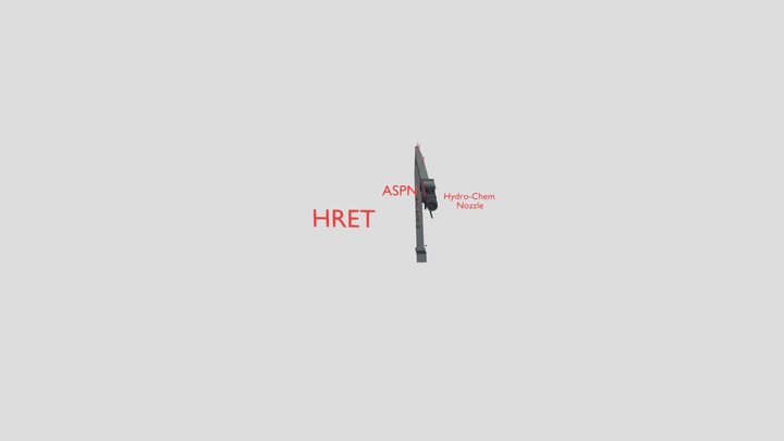 HRET Breaking Apart With Letters 3D Model