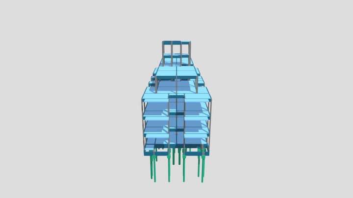 Residencial Multifamiliar M.I. 3D Model
