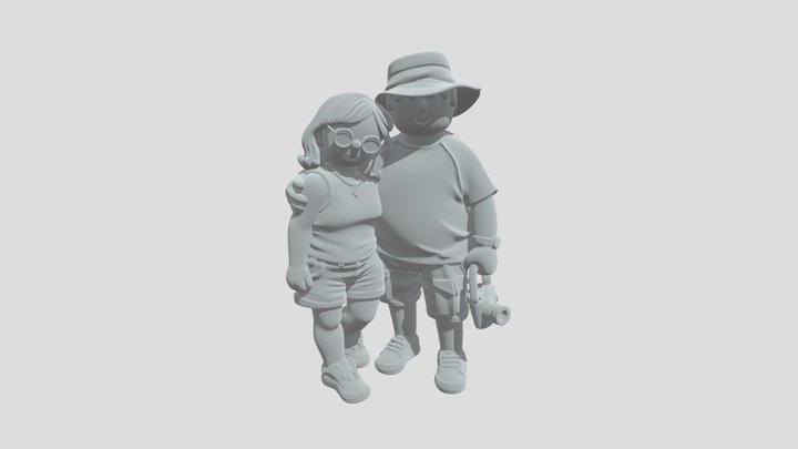 Travel Buddies 3D Model
