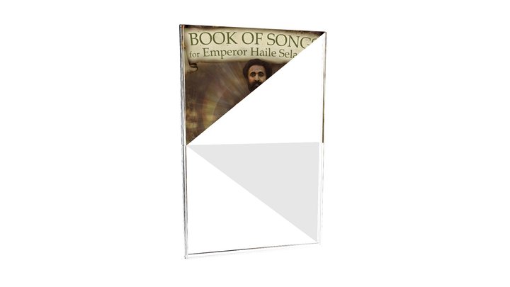 Book of Songs in English 3D Model