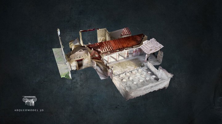 Villa Boscoreale - Pompeii | ITALY – Modello 3D gratuito STL