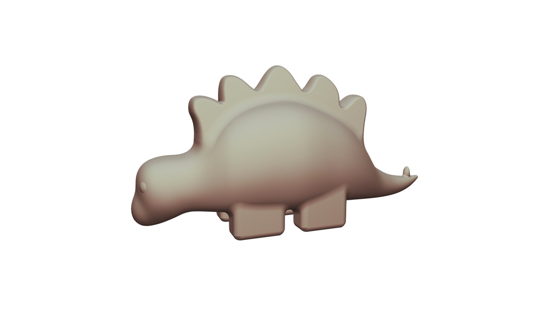 STEGOSAURUS - BATH TOY - ECO RASCALS® - 3D model by ahmadali ...